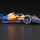 McLaren 2021 car rendering