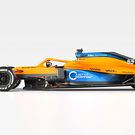 McLaren MCL35 - left side view