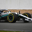 Mercedes AMG F1 W11 track debut